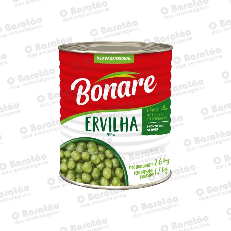 ERVILHA LATA BONARE 1,7 KG