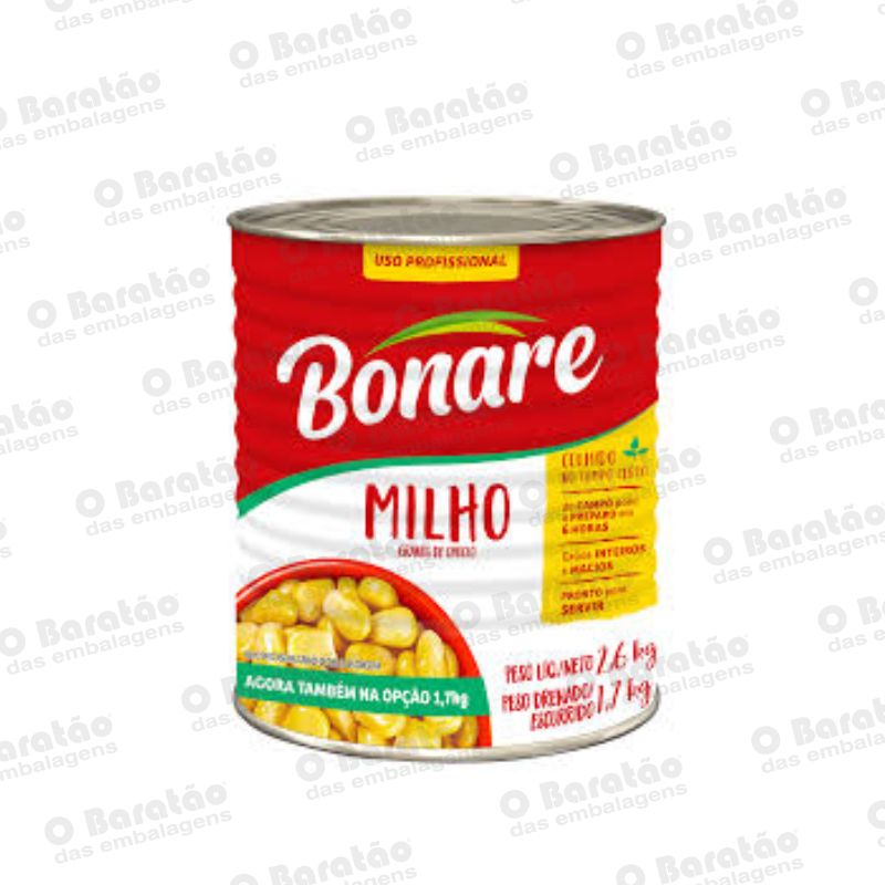 MILHO LATA BONARE 1,7 KG