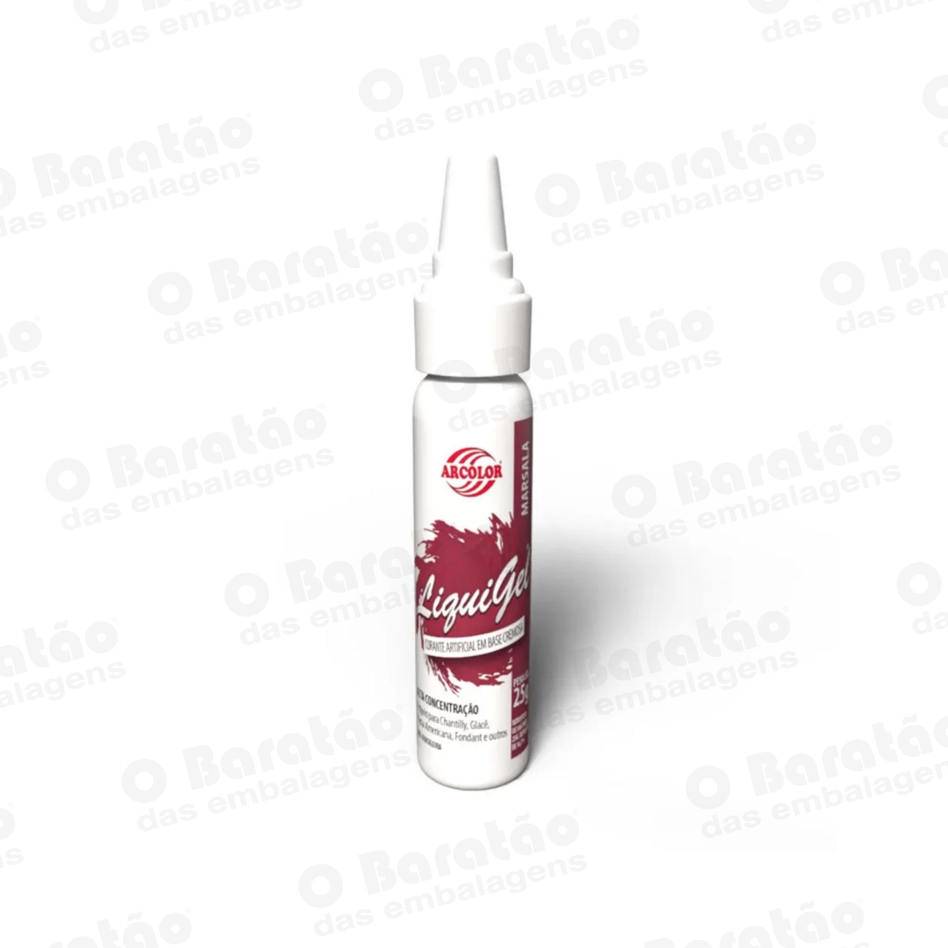 CORANTE MARSALA  LIQUIGEL ARCOLOR 25G