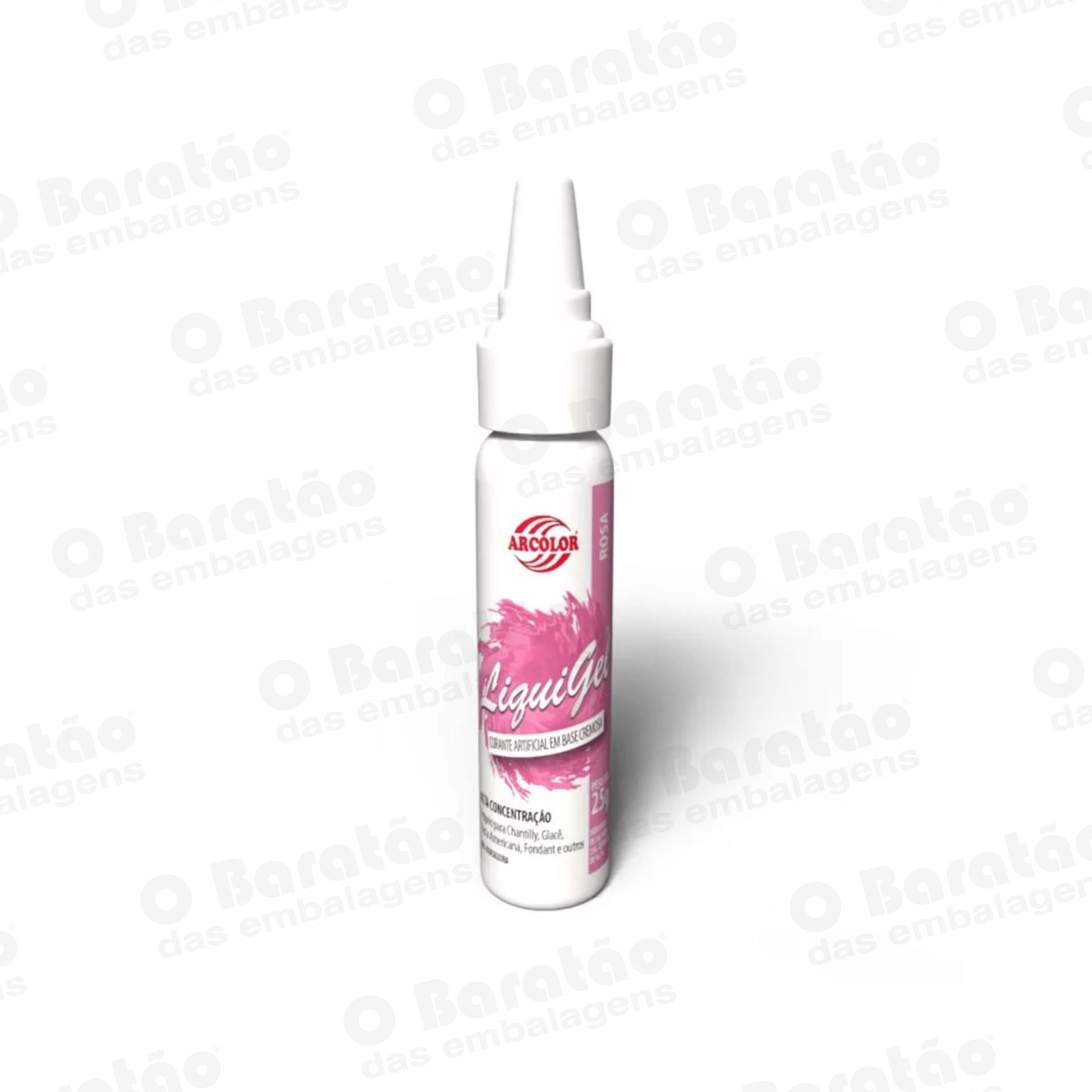CORANTE ROSA LIQUIGEL ARCOLOR 25G