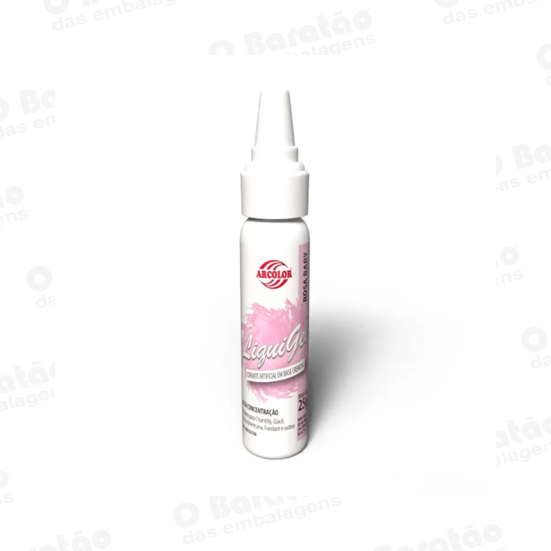 CORANTE ROSA BABY LIQUIGEL ARCOLOR 25G