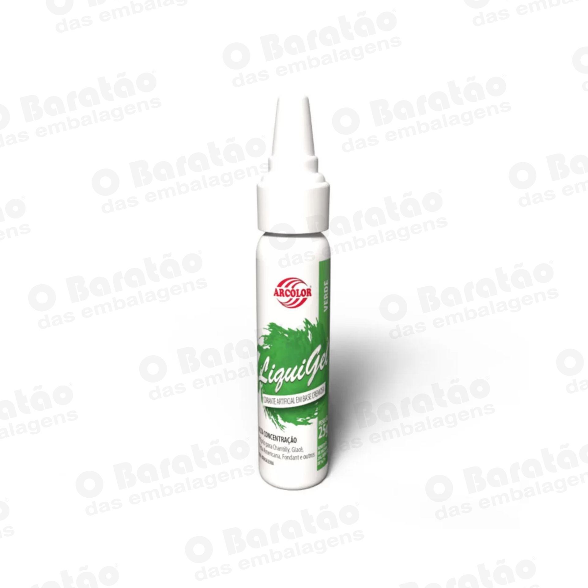 CORANTE VERDE LIQUIGEL ARCOLOR 25G