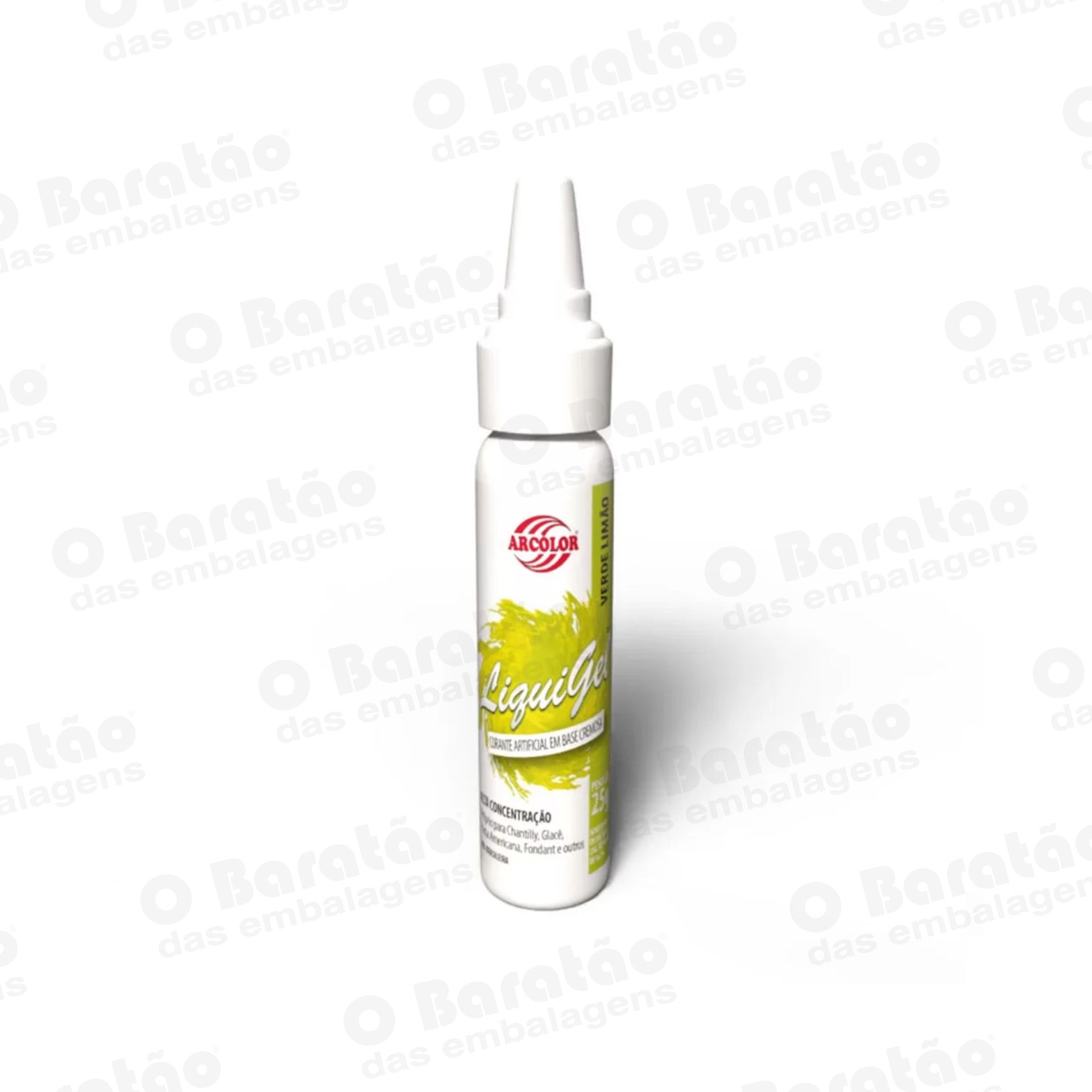 CORANTE VERDE LIMAO LIQUIGEL ARCOLOR 25G