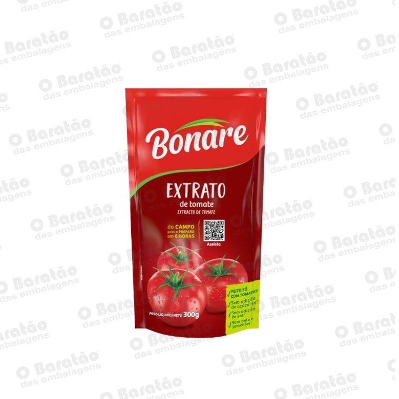 EXTRATO TOMATE SACHE  BONARE 300 G