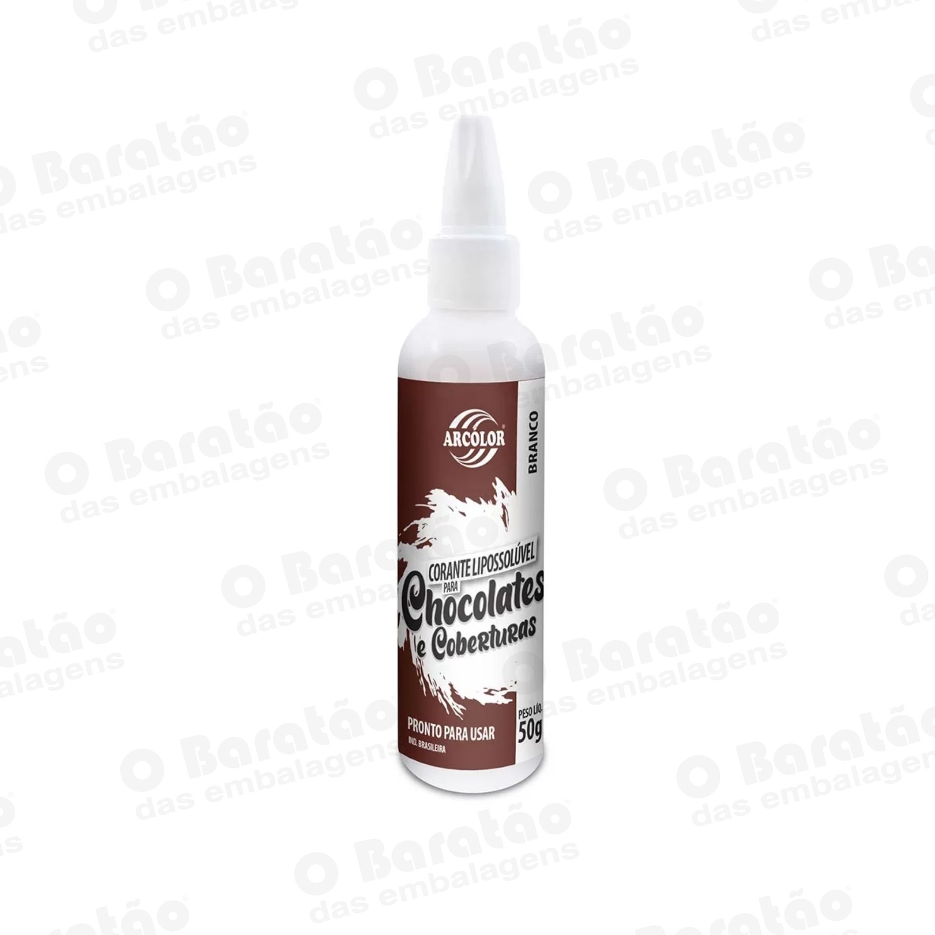 CORANTE  CHOC BRANCO ARCOLOR 50G