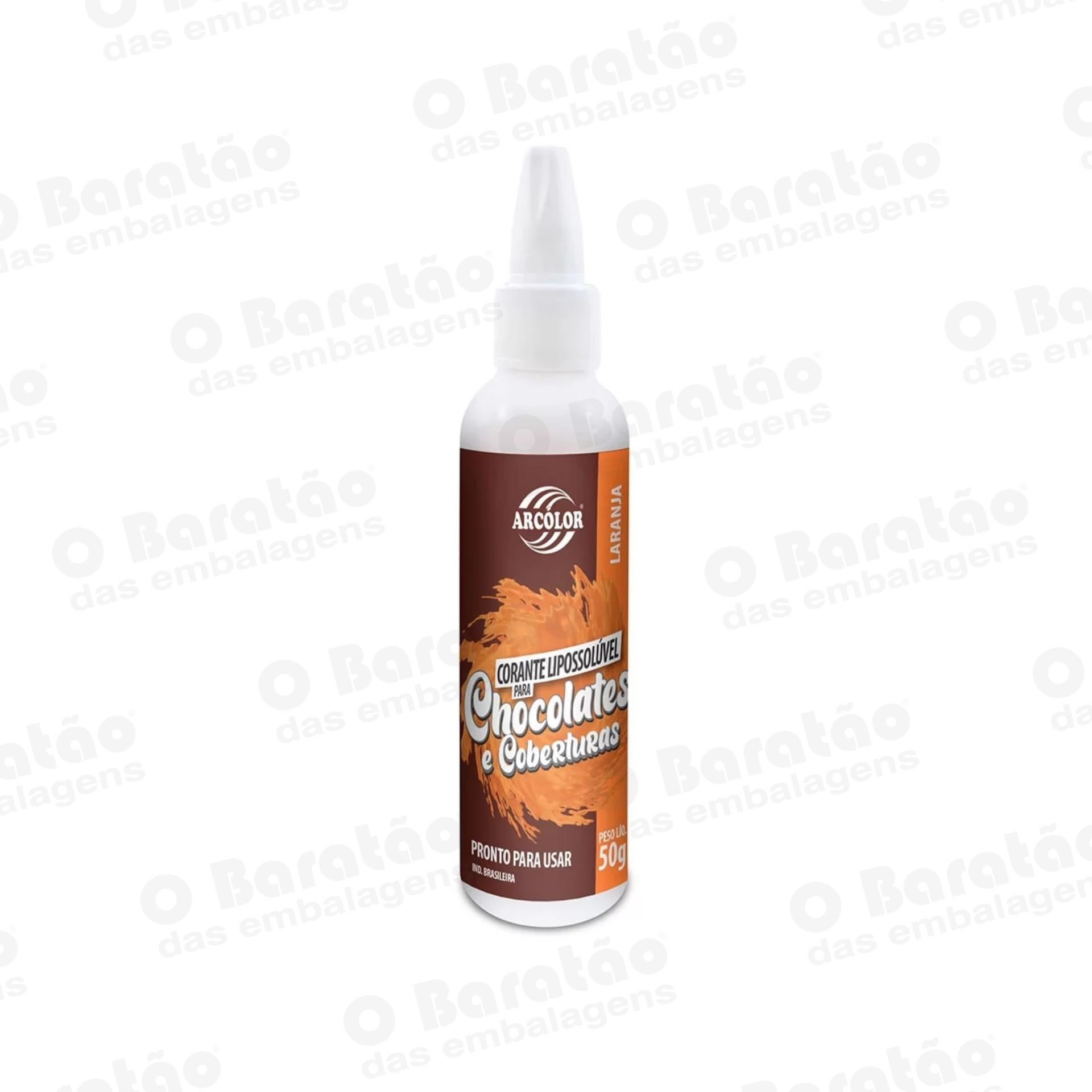 CORANTE  CHOC LARANJA  ARCOLOR 50G