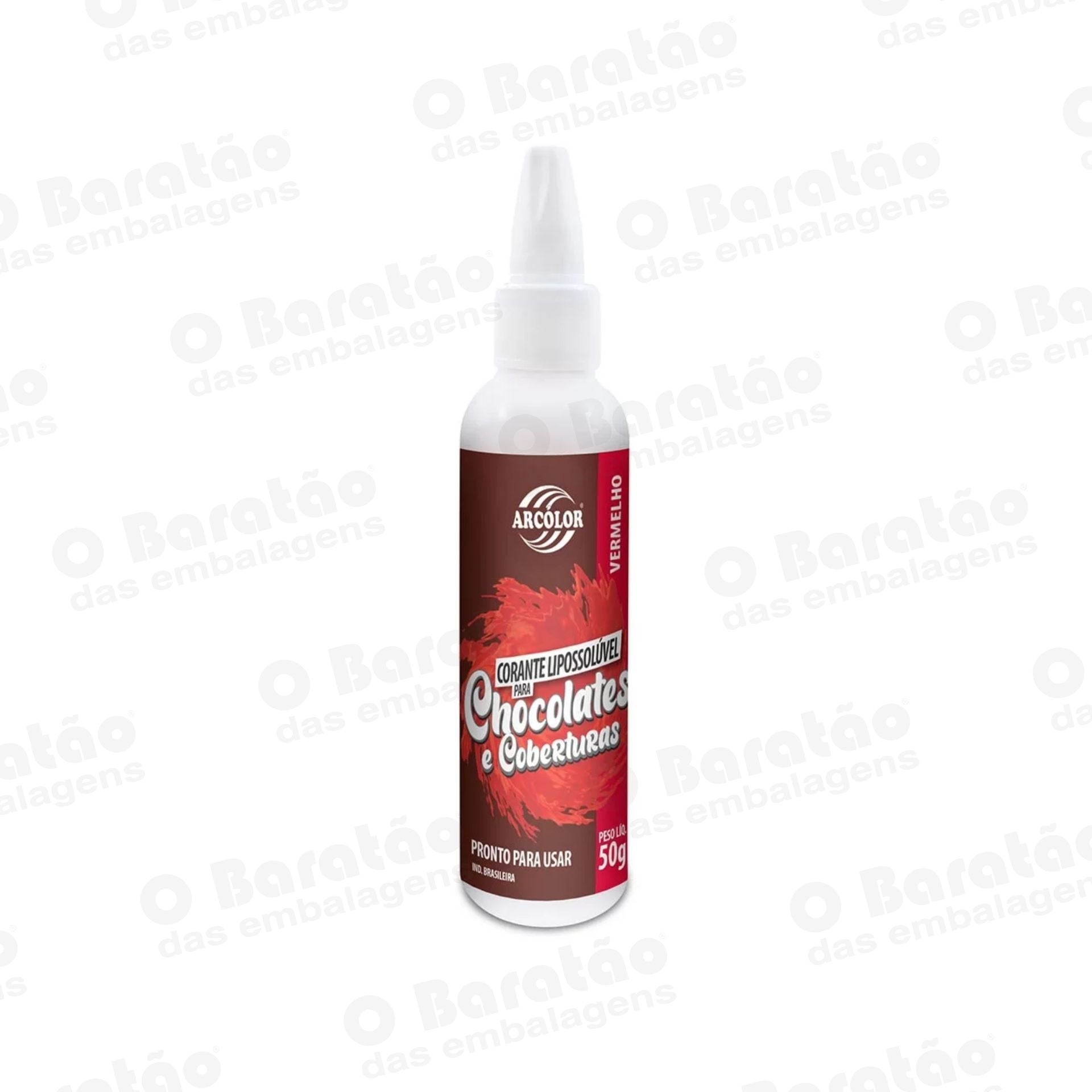 CORANTE  CHOC VERMELHO  ARCOLOR 50G