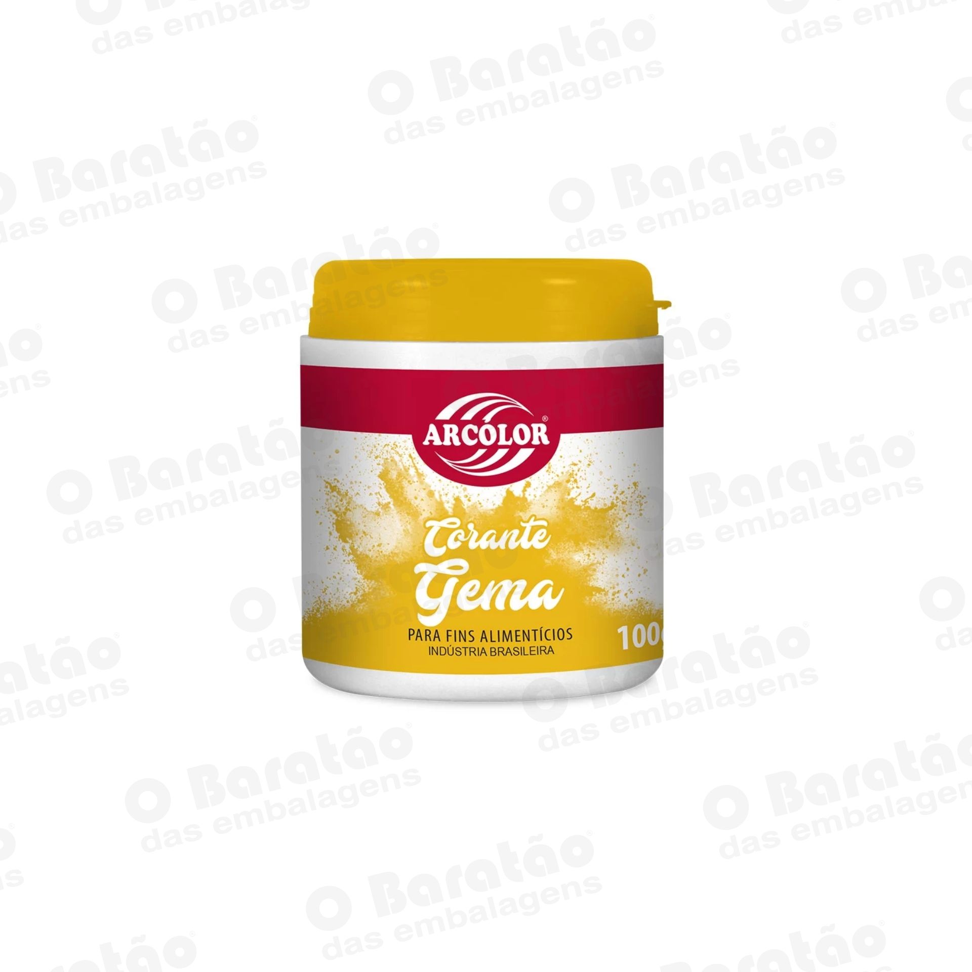 CORANTE  AMARELO GEMA  ARCOLOR 100G
