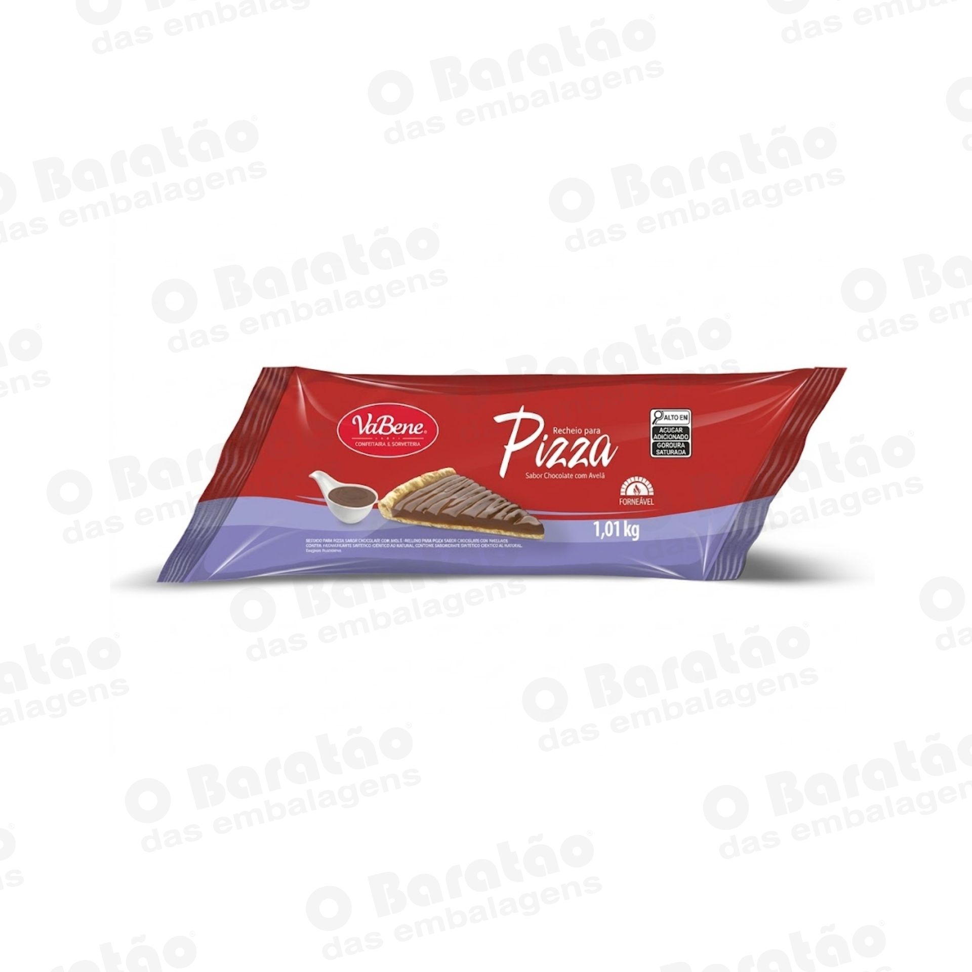 RECHEIO PIZZA CHOC AVELA VABENE 1,01KG