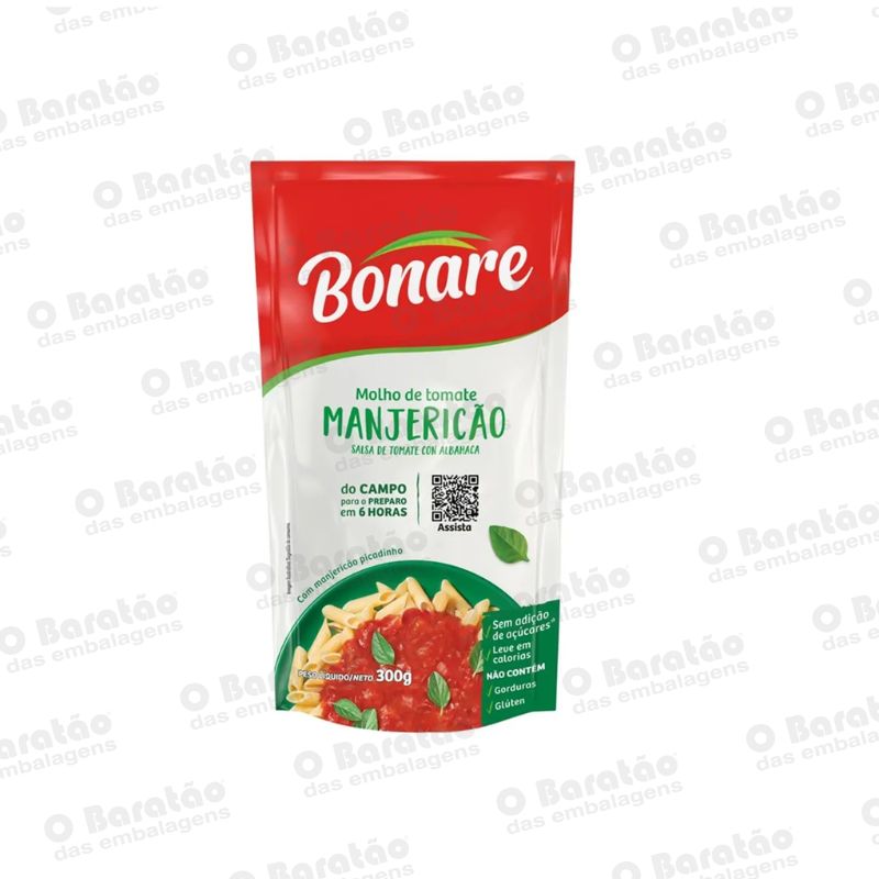 MOLHO TOMATE MANJER SACHE  BONARE 300G