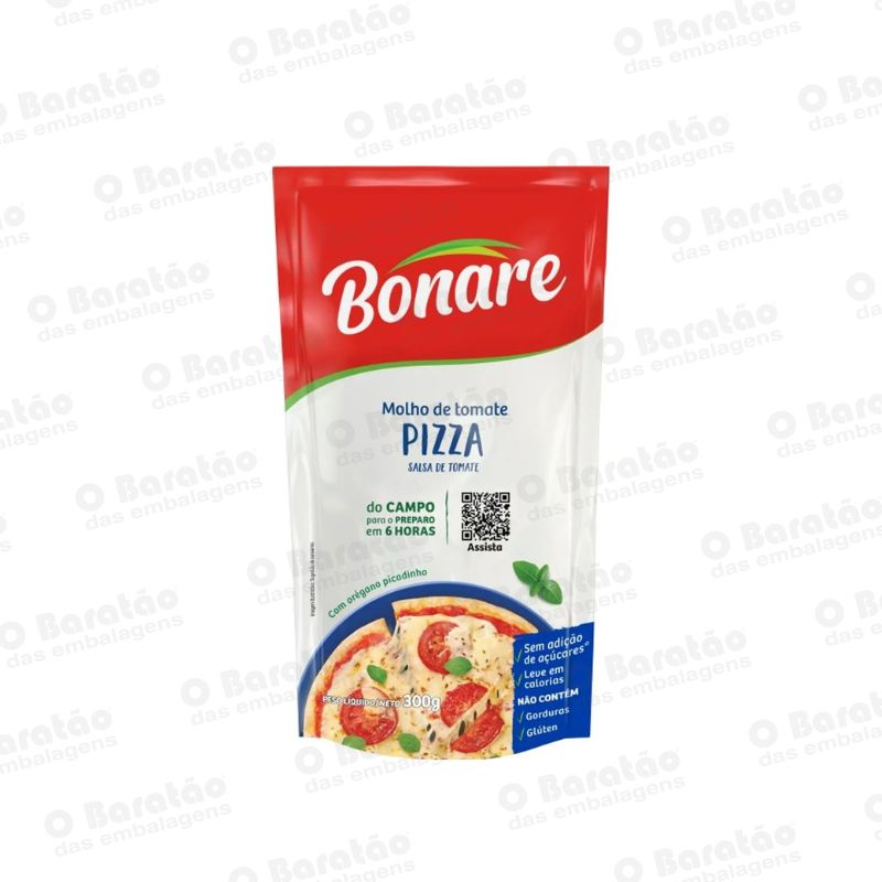 MOLHO TOMATE PIZZA SACHE  BONARE 300G