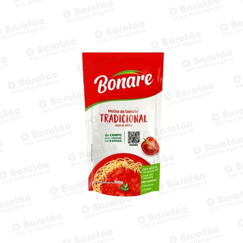 MOLHO TOMATE TRAD SACHE  BONARE 300G