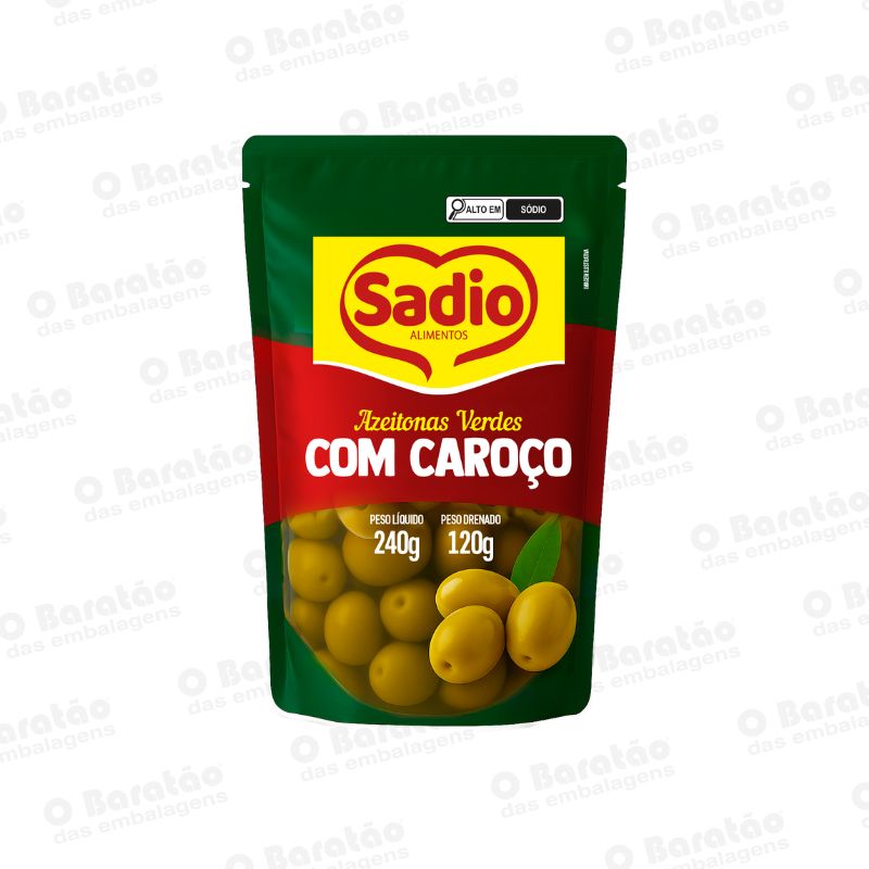 AZEITONA VERDE C/ CAROCO SADIO 120G