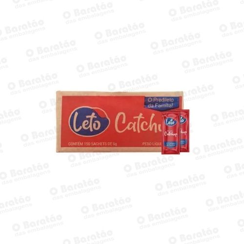 KETCHUP SACHE LETO  C/ 150 UN