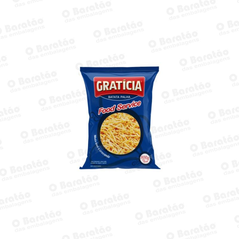 BATATA PALHA GRATICIA 800GR