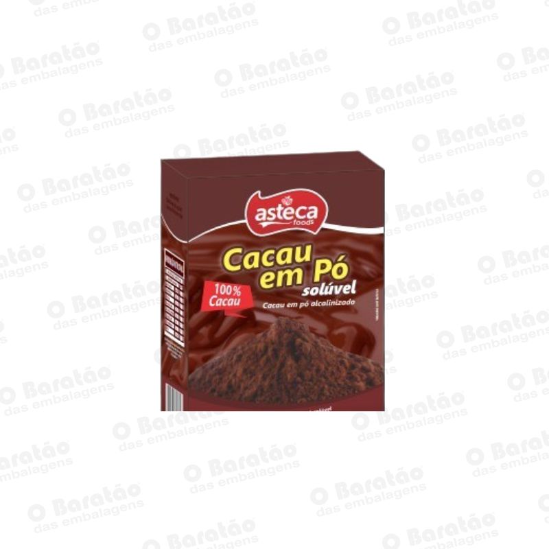 CHOCOLATE EM PO 100% CACAU ASTECA 200GR