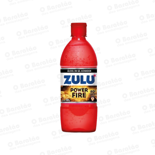 ÁLCOOL EM GEL ACENDEDOR POWER FIRE 500 G