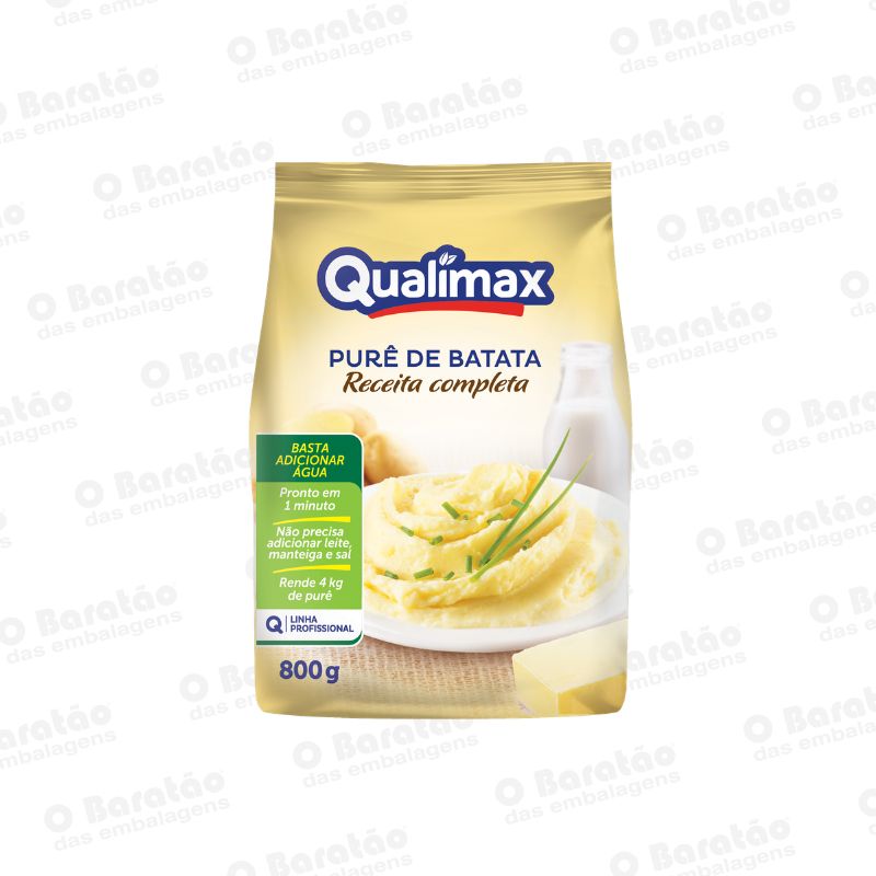 PURE DE BATATA COMPLETO QUALIMAX  800GR