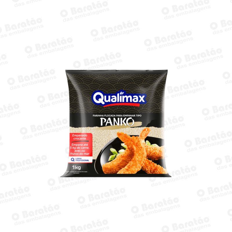 FARINHA FLOCADA PANKO QUALIMAX 1KG