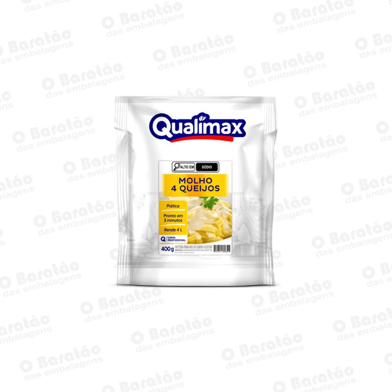 MOLHO 4 QUEIJOS QUALIMAX 400GR