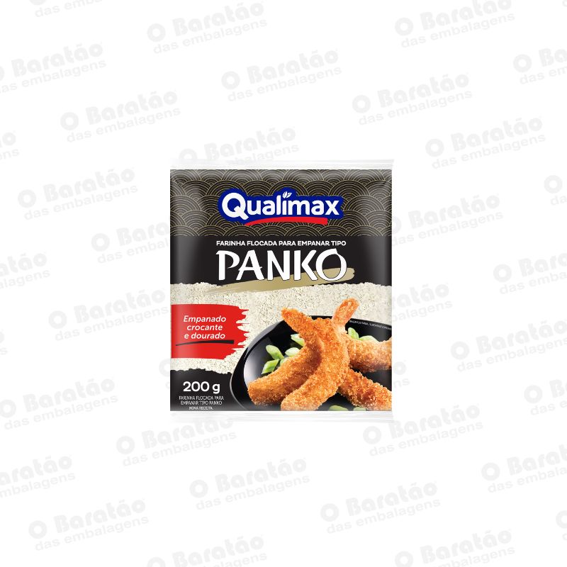 FARINHA FLOCADA PANKO QUALIMAX 200GR