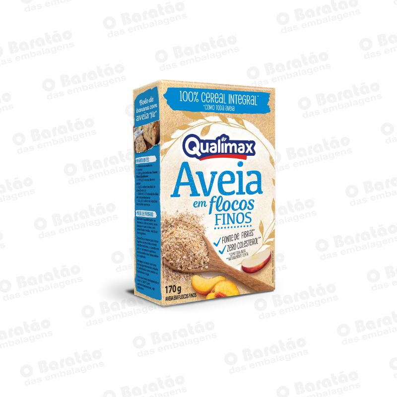 AVEIA FLOCOS FINOS QUALIMAX 170GR