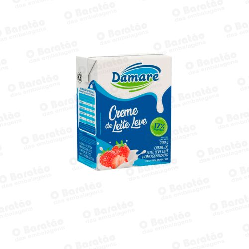CREME DE LEITE DAMARE 200GR