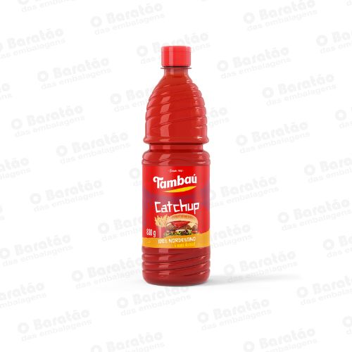 KETCHUP 100% NORDESTINO TAMBAU 830G