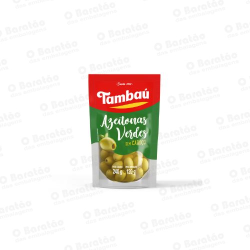 AZEITONA VERDE S/ CAROCO TAMBAU 120G