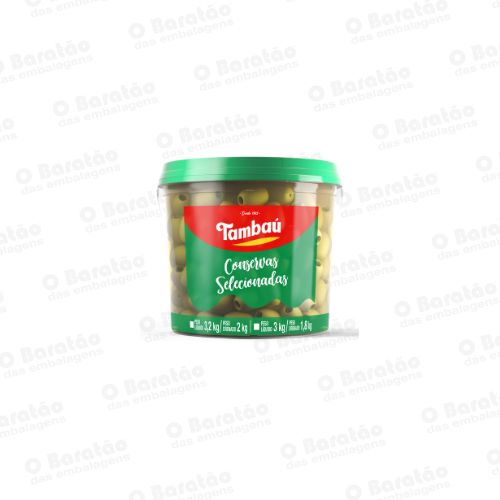 AZEITONA VERDE S/ CAROCO TAMBAU 1,8KG