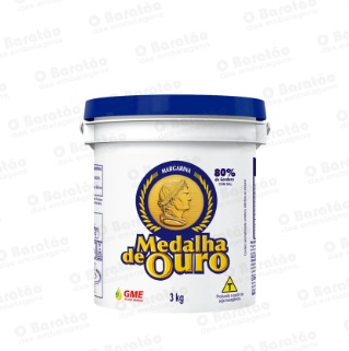 MARGARINA MEDALHA DE OURO 3 KG