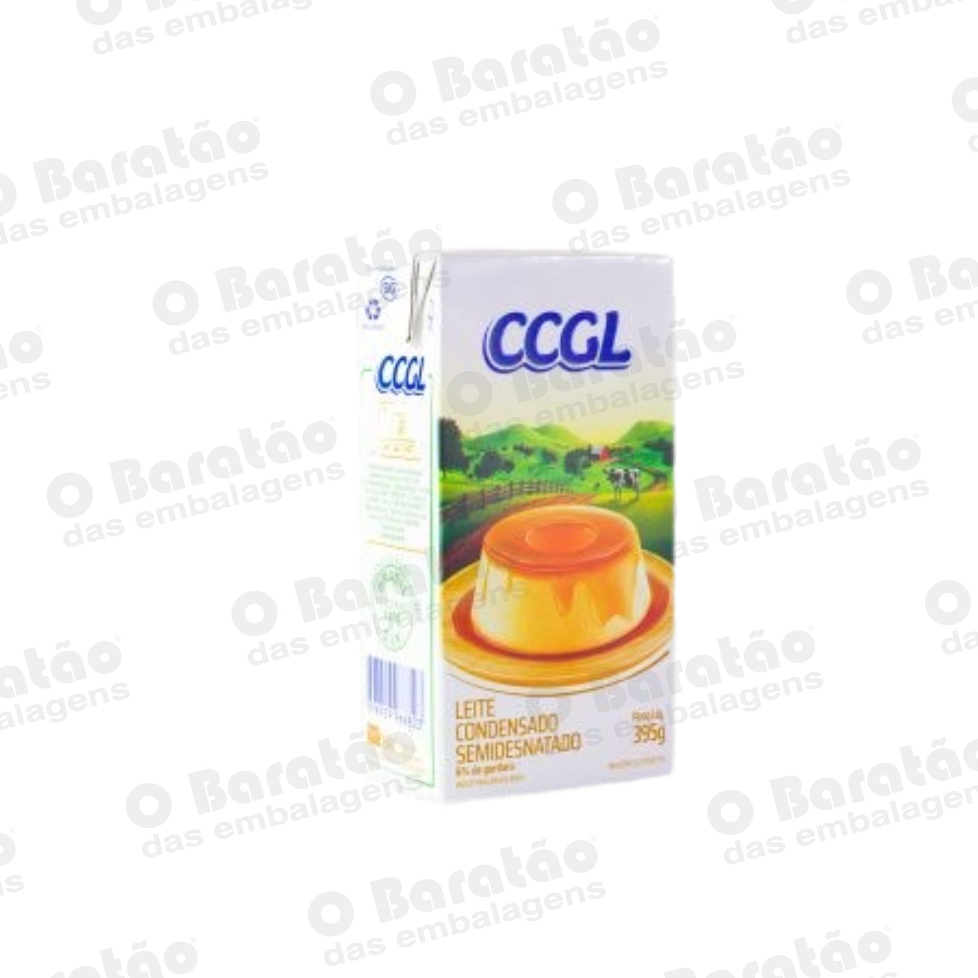 LEITE CONDENSADO SEMIDESNATADO CCGL 395G