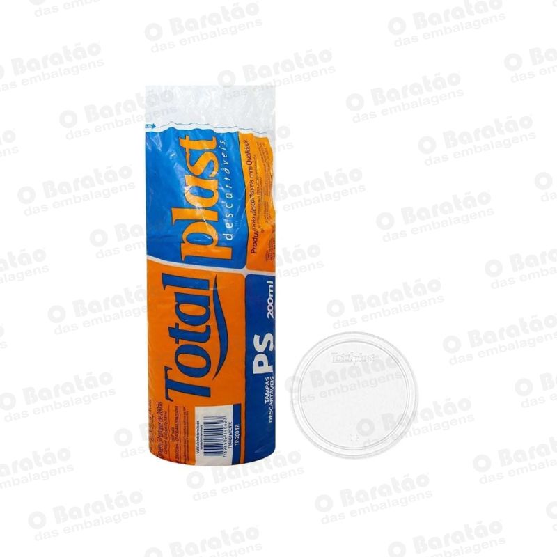 TAMPA 200/250ML TOTALPLAST