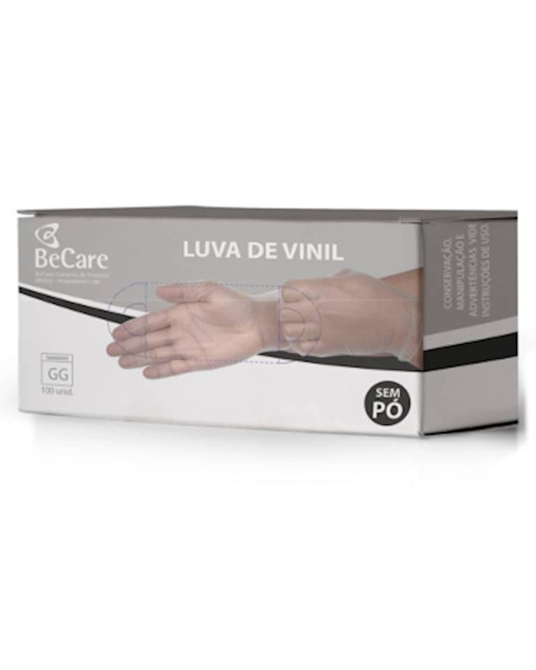 LUVA VINIL GG S/ PO BOMPACK