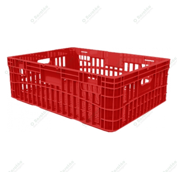 CONTENTOR PLAST. VERMELHO CN 100