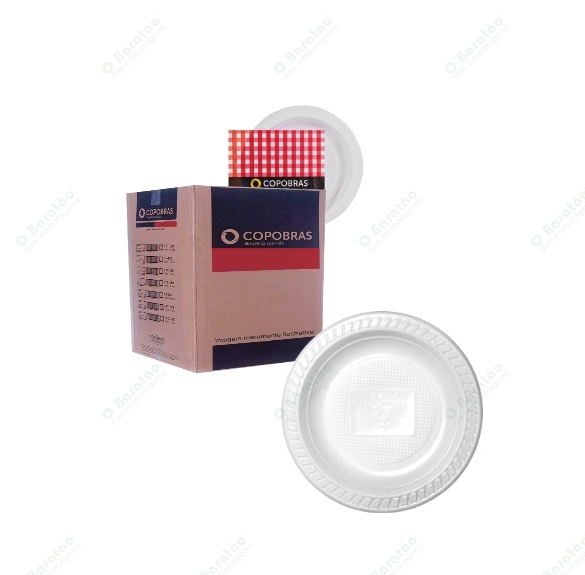 PRATO PR-15 BRANCO COPOBRAS