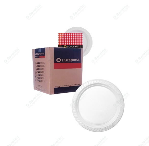 PRATO PR-18 BRANCO COPOBRAS