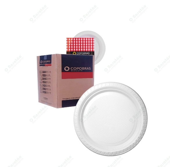 PRATO PR-23 BRANCO COPOBRAS