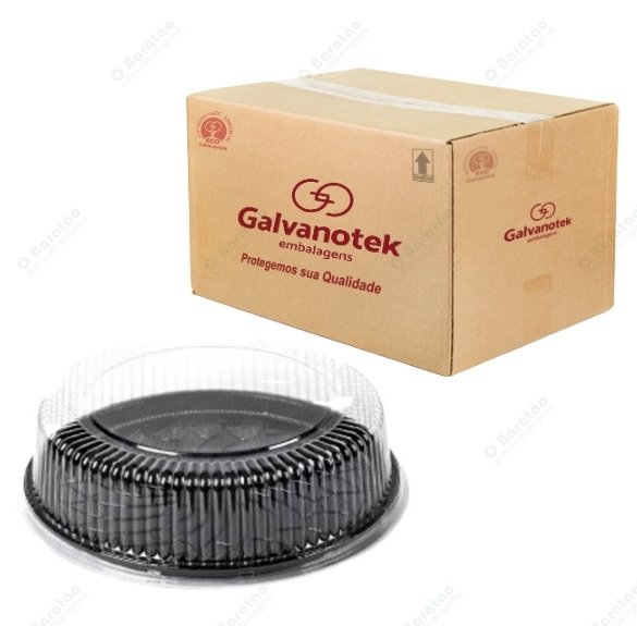 EMB TORTA PEQUENA G 50 MB PRETA GALVAN