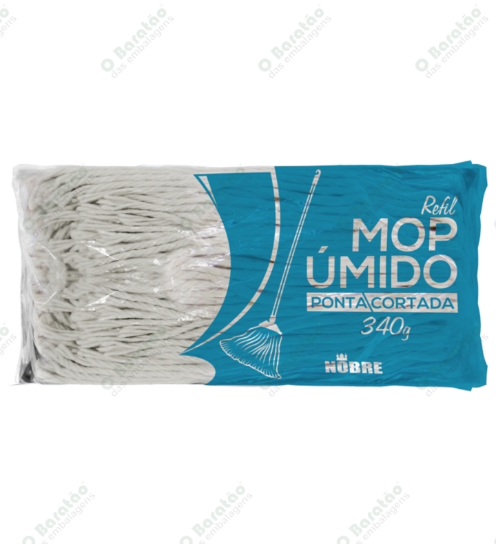 MOP UMIDO PONTA CORTADA 340G NOBRE
