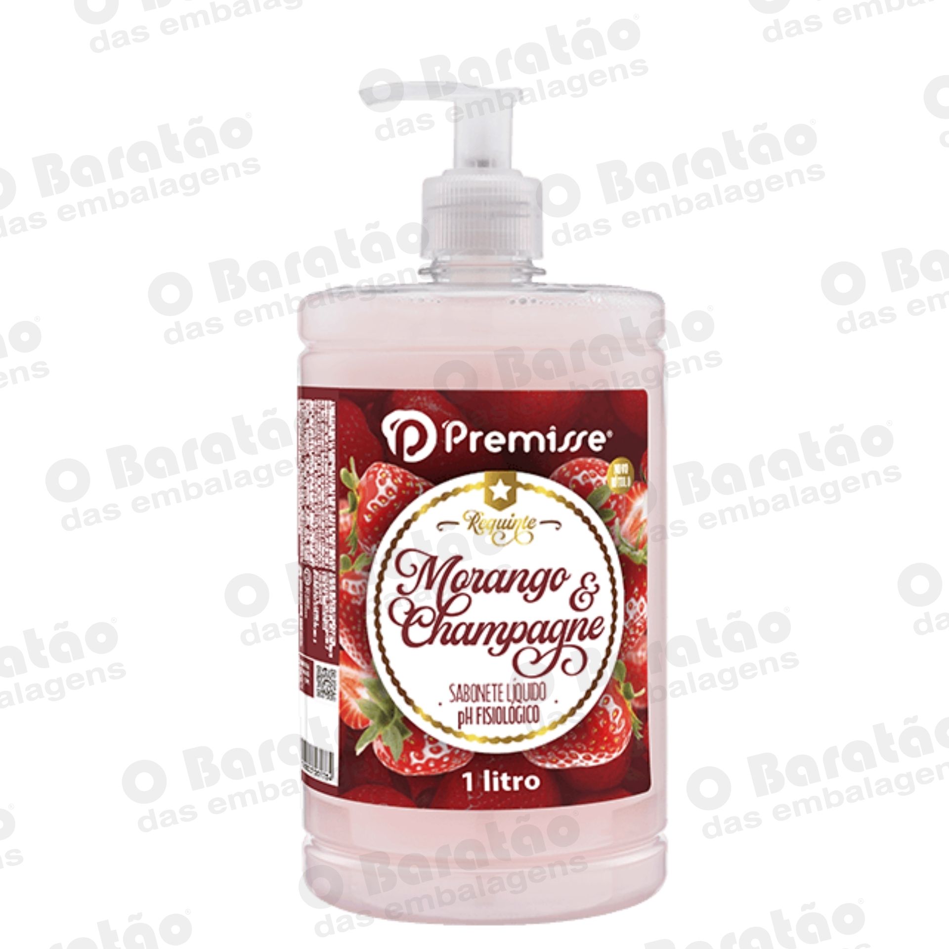 SABONETE MORANGO C/CHAMPAGNE 1LT PREMISE