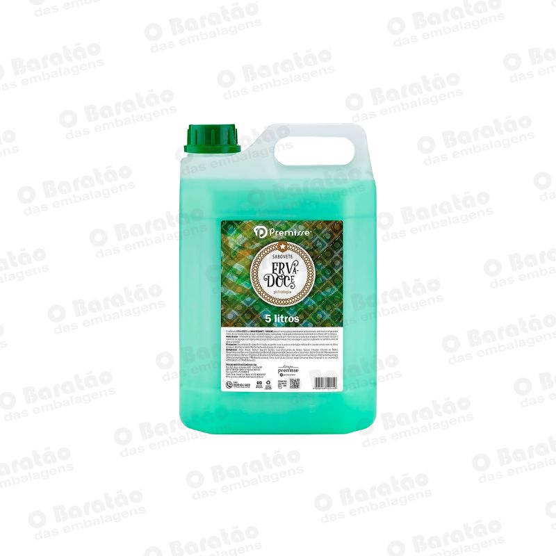 SABONETE ERVA DOCE SUAVE 05 LT PREMISSE