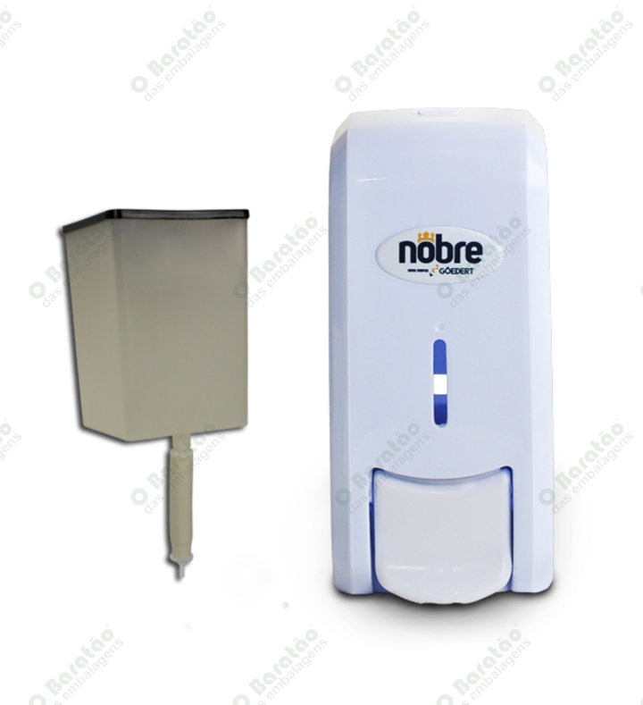 SABONETEIRA 700ML C/ RESER BCO