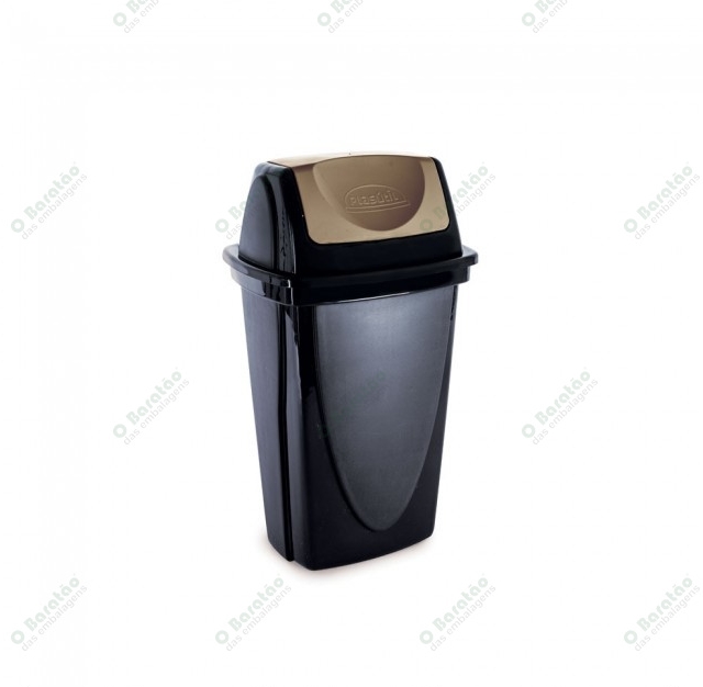 LIXEIRA BASCULANTE ECOBLACK 14  L