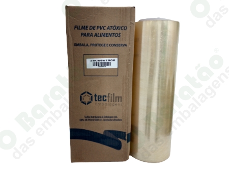 FILME PVC INSTITUCI 38X8X1000MT TECFILM