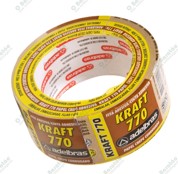 FITA KRAFT 770 SLEEVE 48X50 MT ADELBRAS