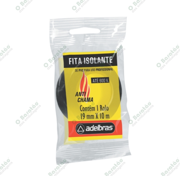 FITA ISOLANTE ANTICHAMA 19X10M ADELBRAS