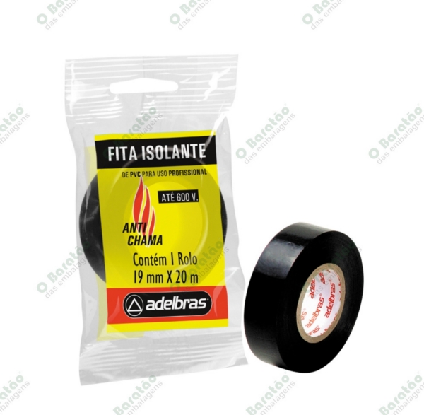 FITA ISOLANTE ANTICHAMA 19X20M ADELBRAS