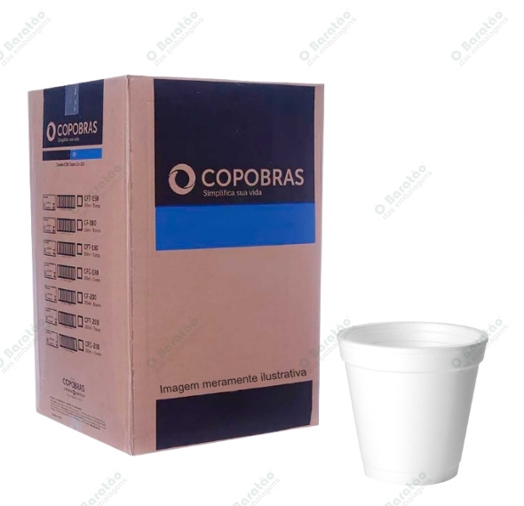 COPO TERMICO EPS 180 ML COPOBRAS