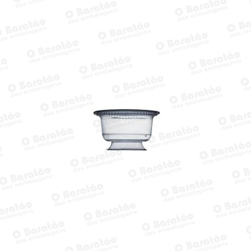 TACA 125ML PIT C/TAMPA PLASTILANIA
